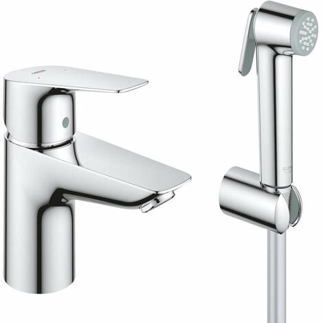 Grohe Start Edge - Waschtischarmatur mit Bidetbrause, Chrom 23773001