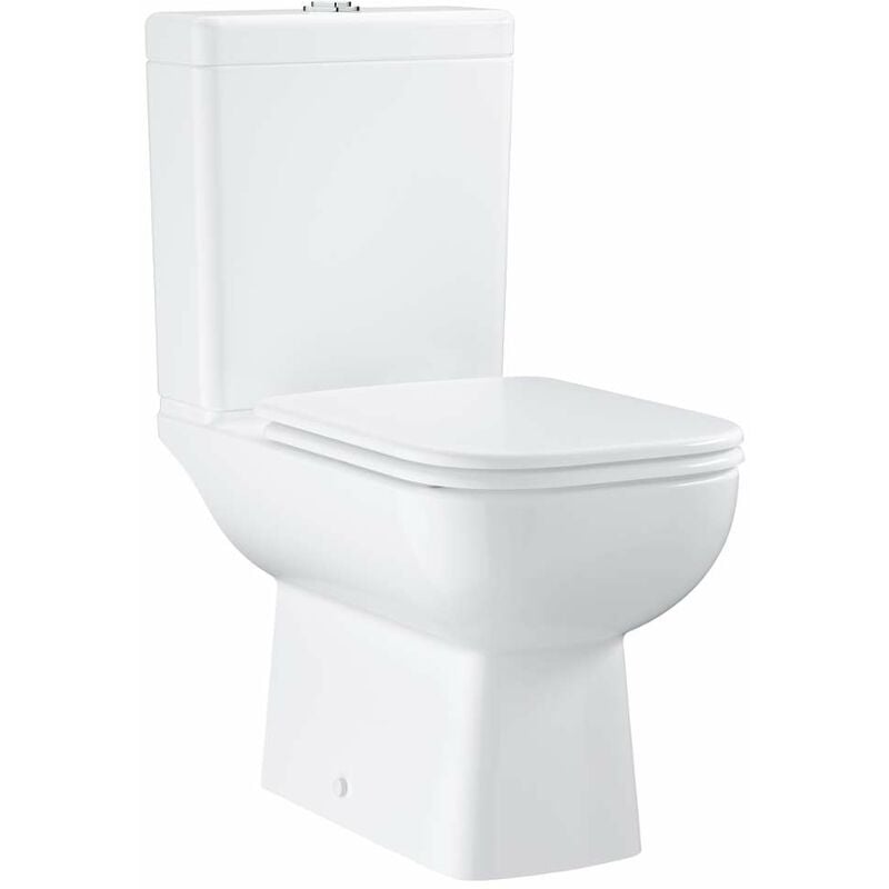 Start Edge - wc à poser avec réservoir et abattant softclose, rimless, blanc alpin 39951000 - Grohe