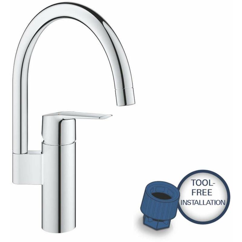 Grohe - QuickFix Start - Mitigeur d'évier, chrome 30469000