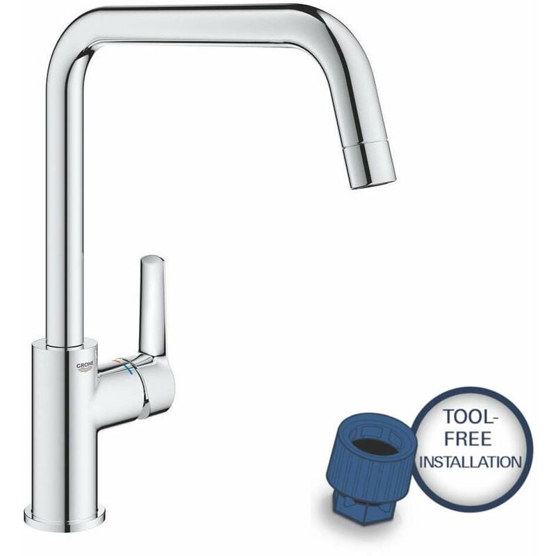 Grohe - QuickFix Start - Mitigeur d'évier, chrome 30470000