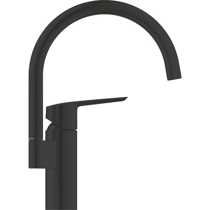 Start mitigeur monocommande évier bec en c, noir mat (G304692430) - Grohe