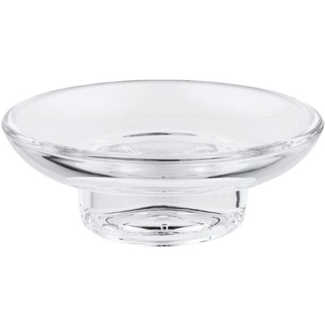 GROHE Start QuickFix, Portasapone di ricambio in vetro, dimensioni 110 mm, 41182000
