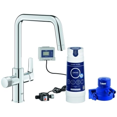 Grohe Starter Kit Blue Pure Eurosmart 30584 U-Auslauf S-Filter chrom