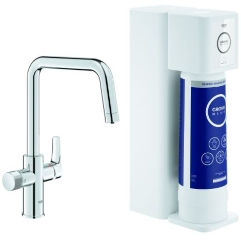 Grohe Starter Kit Blue Pure Eurosmart 30586 U-Ausl. UO-Filter chrom