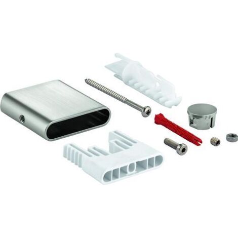 GROHE Support de barre de douche pour Rainshower SmartActive Brausest.,Métal, supersteel, 48425DC0