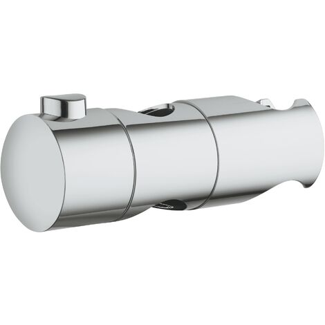 Grohe – Support mural pour douchette – Compatible barres Tempesta et Euphoria – Finition chromée – Réglage en hauteur facile