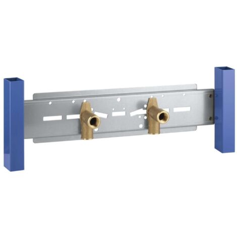 GROHE Supporto per rubinetteria Rapid SL 37998 per miscelatore esterno o scaldabagno istantaneo parete autoportante, 37998000