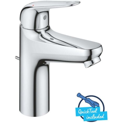 Grohe Swift - Mitigeur de lavabo avec bonde, chrome 24325001