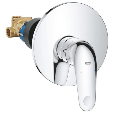 Grohe Swift QuickFix Mitigeur baignoire - encastrable - sans inverseur - chrome
