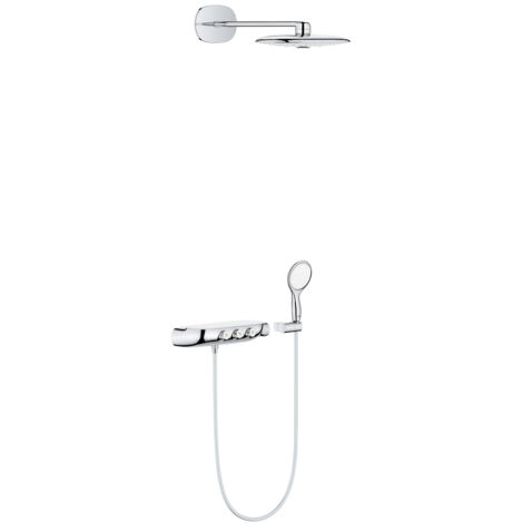 Grohe – Système de douche encastré thermostatique 360 mm – Douche de tête Rainshower 360 Duo – Technologie DreamSpray – 2 jets – 26443000