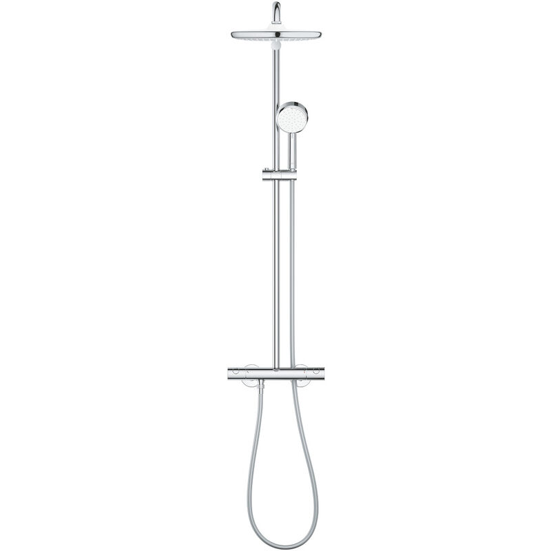 Tempesta cosmopolitan sysyem 250 Colonne de douche avec mitigeur thermostatique et douchette 2Jets, Chrome (26670000) - Grohe