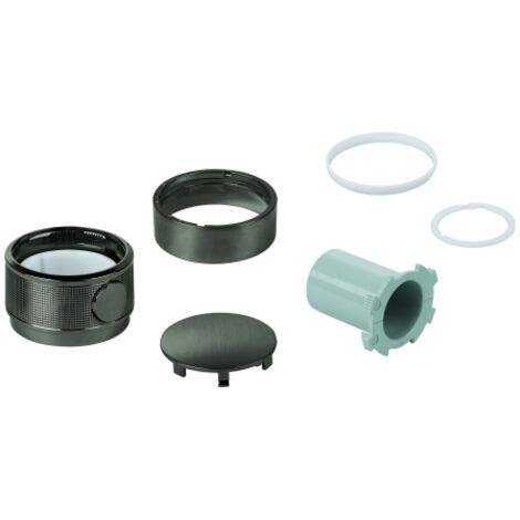 Grohe Temperaturwählgriff für Grohtherm SmartControl Hard Graphite gebürstet Fertigmontageset