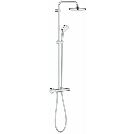 GROHE - Colonne de douche avec mitigeur thermostatique Rainshower  SmartActive 310 Chromé 26652000