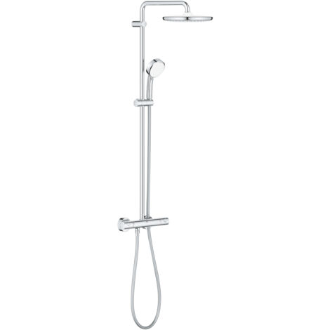 Grohe Tempesta Cosmopolitan System 250 Duschsystem mit Thermostatbatterie Wandmontage chrom 26670000