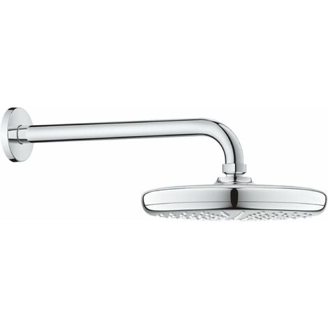 Grohe Tempesta - Douche de tête 210, 1 jet, bras de douche 286 mm, chrome 26411000