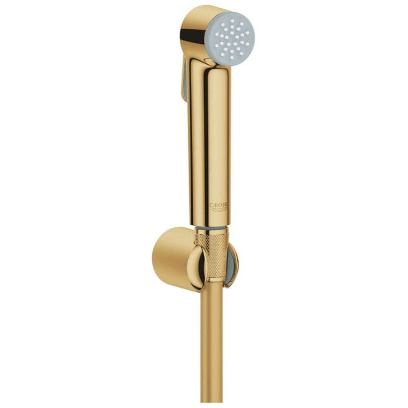Grohe - Tempesta-F - Douchette de bidet avec support et flexible, Cool Sunrise 27513GL1