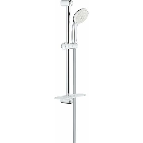 Saliscendi Doccia Doccetta H 60 Cm Per Bagno Grohe A Tre 3 Getti Mod.  Eurosmart