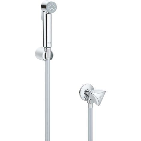 Grohe Tempesta - Wandeckventil mit Bidet-Handbrause, Chrom 26357000