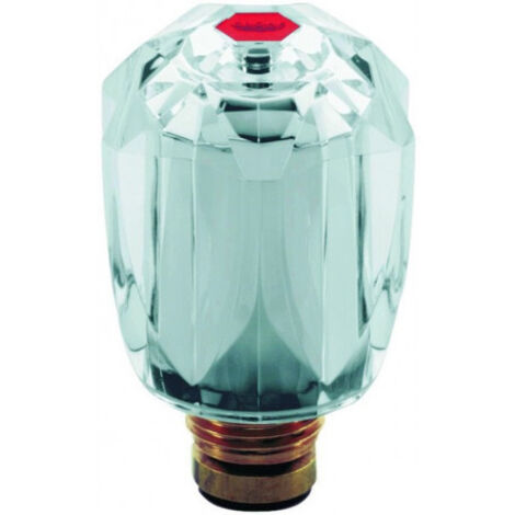 GROHE Tête 45956 avec poignée Brillant marquage rouge 1/2\" chrome, 45956000