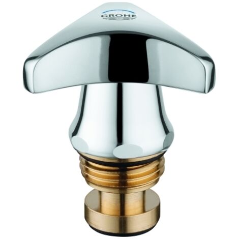 Grohe Trecorn-Oberteil chrom, 1/2", Markierung blau