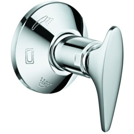 Grohe Umstellhebel 45068 mit Rosette chrom