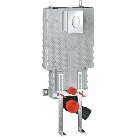Grohe Uniset - Modulo di installazione con cassetta di risciacquo GD2, placca di comando Skate Air, cromo 39452000