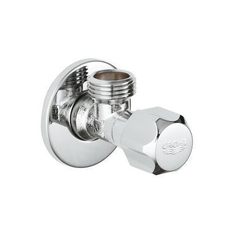 Grohe Universal - Soupape d’angle universelle, paquet de 10 pièces, chrome 2201600M