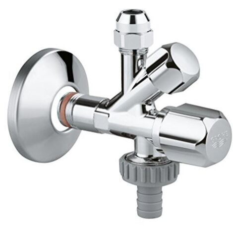 Grohe Universal - Valvola a gomito combinata WAS originale, cromata 22036000