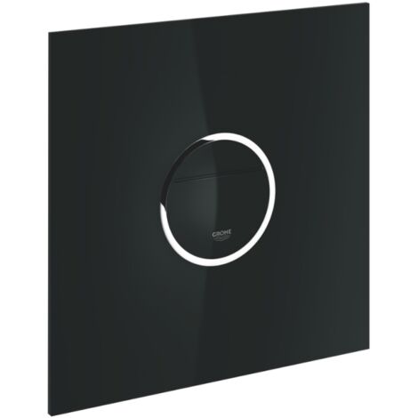 GROHE Veris Light Placa de accionamiento para WC con iluminación Negro
