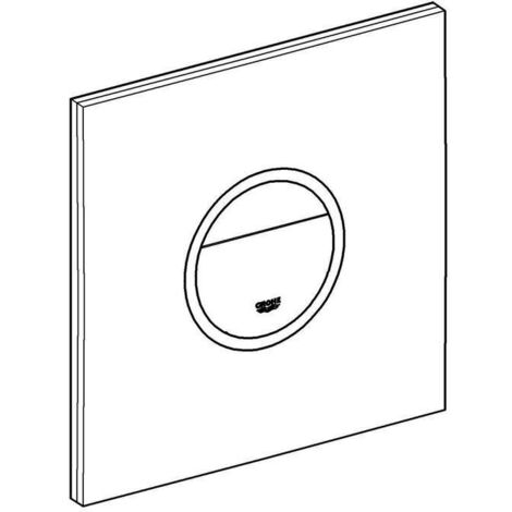 Grohe Veris Light WC-Betätigung mit LED in Blau, Rot, Gelb, Weiß, Moon White