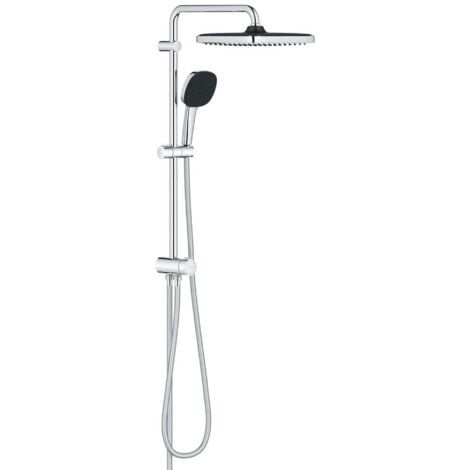 Grohe Vitalio Comfort - Duschset ohne Armatur, 25x25 cm, 2 Strahlarten, Chrom 26698001