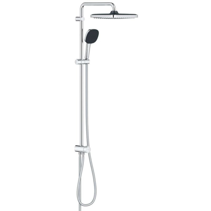 Vitalio Comfort - Set de douche sans mitigeur, 25x25 cm, 2 jets, chrome 26986001 - Grohe
