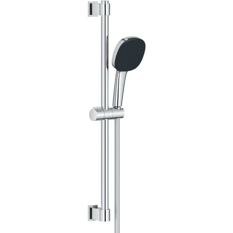 Grohe Brausestangenset 'Vitalio Comfort 110' chromfarben eckig 2 Strahlarten, 60 cm