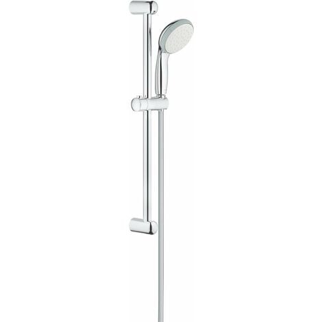 Grohe Vitalio Go - Set de pommeau de douche, 2 jets, barre et flexible, chrome 26196000