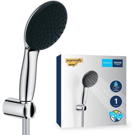 Grohe Vitalio Start - Brauseset: Handbrause, Halter und Schlauch, Chrom 27944001