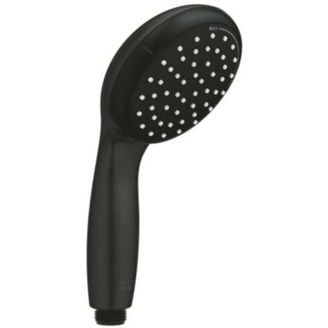 Grohe Vitalio Start douchette 279462430 noir mat, 2 types de jets