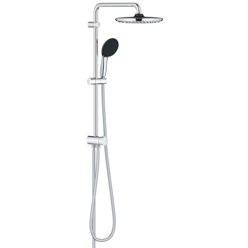 Vitalio Start - Set de douche sans mitigeur, diamètre 25 cm, 2 jets, chrome 26680001 - Grohe