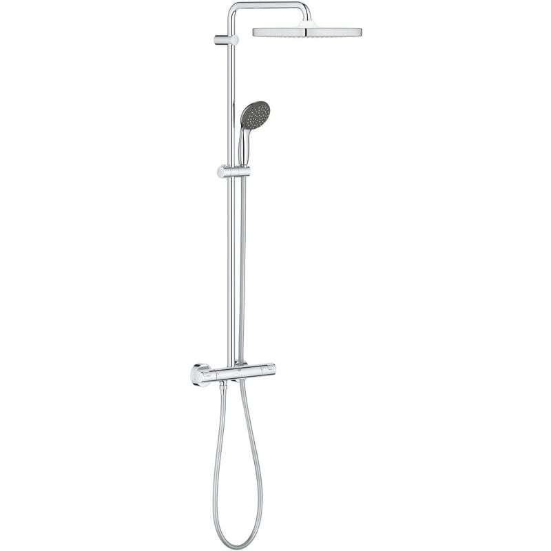 Vitalio Start System 250 Cube Shower column with mixer + 2 jets Hand shower (26696000) - Grohe