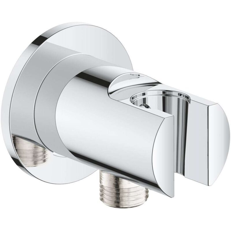 Grohe - coude mural avec support, chrome 26962001