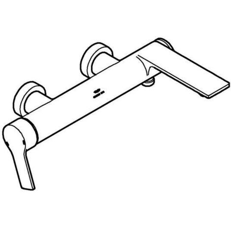 Grohe Wannen-Einhebelmischer Allure chrom, Wandmontage