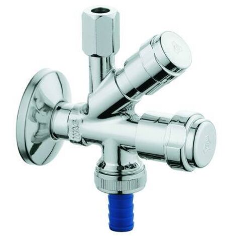 GROHE WAS-Kombieckventil 41070 Design-Gr. DN10 mit Rückflussverh. chrom, 41070000