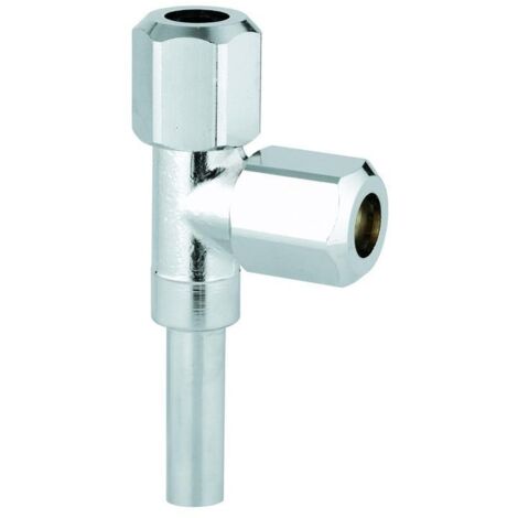 GROHE WAS-T-Abzweigstück 41007 DN10 für Eckventile chrom, 41007000