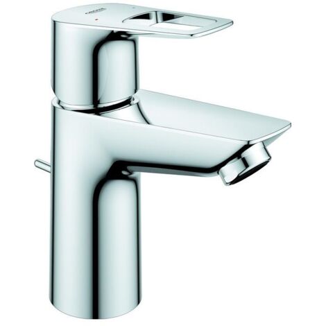 Grohe Waschtisch-Einhebelmischer BauLoop 1/2", S, m Abl.garn a Kunststoff, chrom