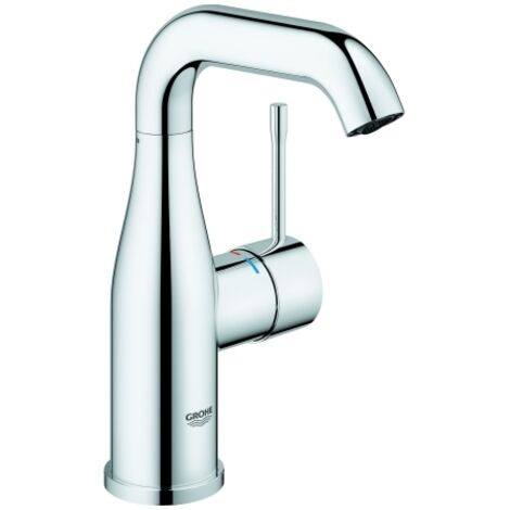 Grohe Waschtisch-Einhebelmischer Essence 1/2", M, gl. Körp, Push-op Abl.garn, ch