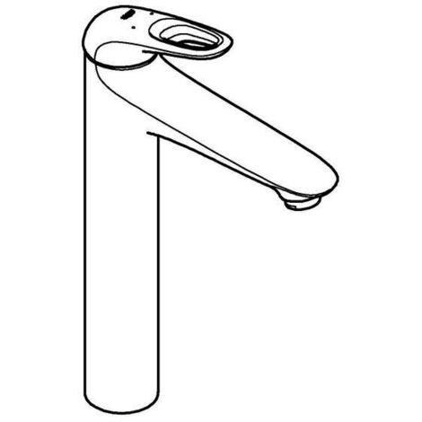 Grohe Waschtisch-Einhebelmischer Eurostyle 1/2", XL, off Heb, gl. Körp, m wh.