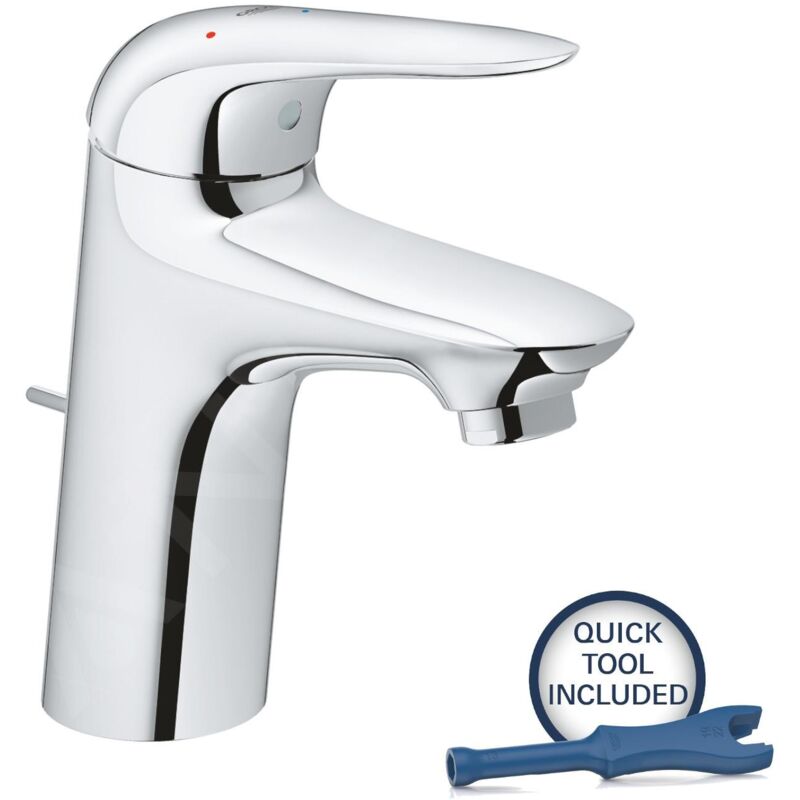 Grohe - Wave - Mitigeur de lavabo, chrome 23581001