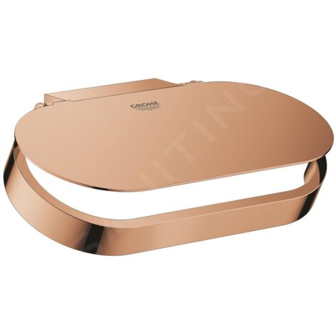 GROHE WC-Papierhalter Selection 41069 mit Deckel warm sunset, 41069DA0