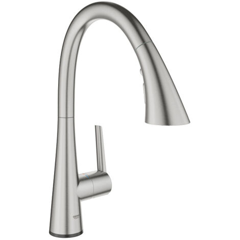 GROHE Zedra Touch monomando electrónico de fregadero, con
