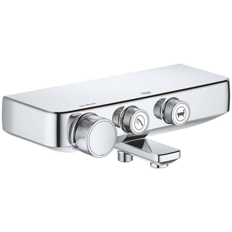 Grohtherm SmartControl Set de douche thermostatique, chromé - Grohe