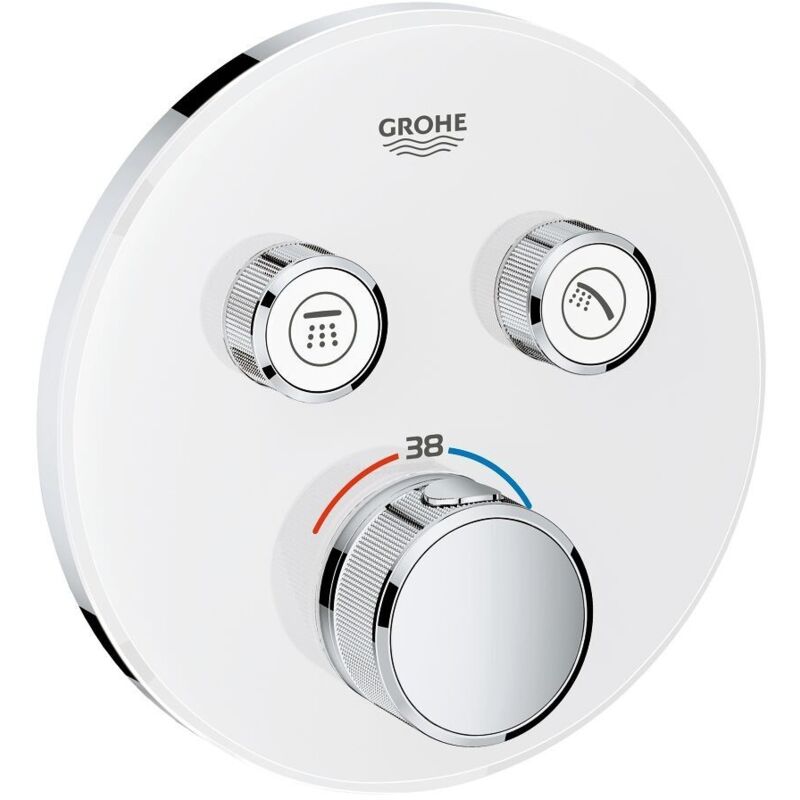 Grohe - Grohtherm SmartControl Thermostat avec deux vannes d'arrêt,